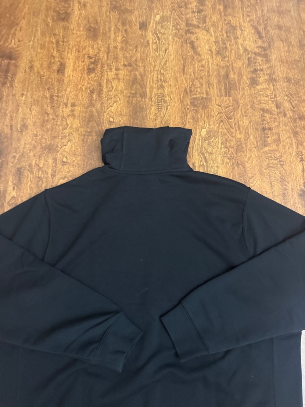 Nike Black Hoodie with White Distressed NIKE Logo Size XL - Picture 12 of 16